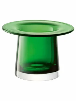 LSA International Victoria Vase Lantern H13.5cm Fern Green Discount