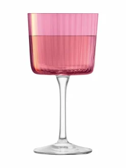 LSA International Gems Assorted Set of 250ml Wine Glasses Garnet Outlet