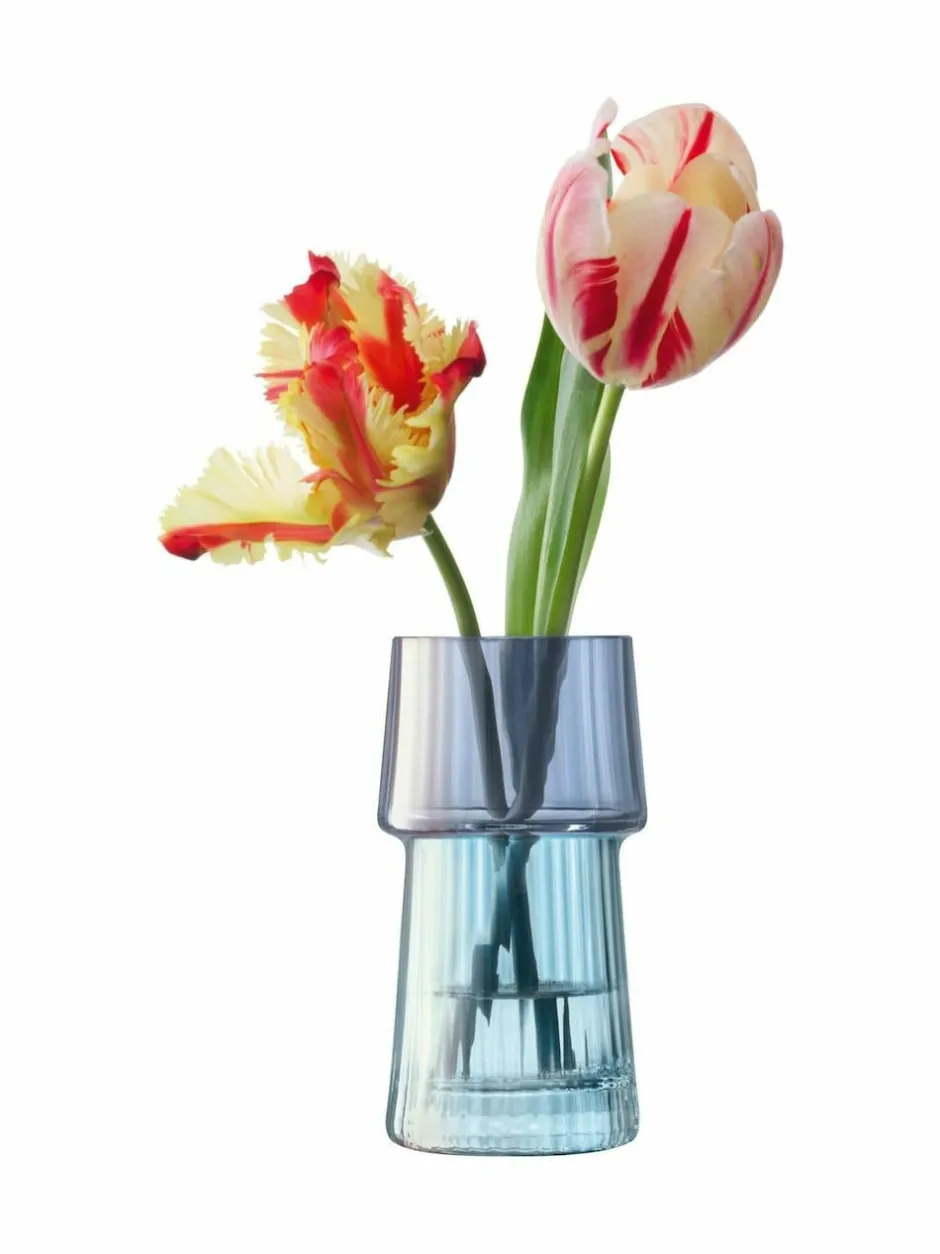 LSA International Gems Vase H12cm Sapphire Best