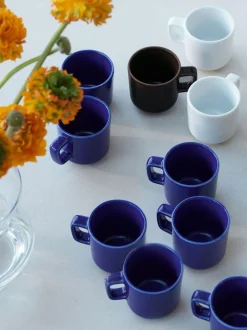 LSA International Set of 2 Collective Espresso Cups 75ml Cobalt Outlet