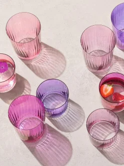 LSA International Set of 4 Gems Tumblers 560ml Assorted Garnet Online