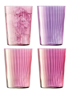 LSA International Set of 4 Gems Tumblers 560ml Assorted Garnet Online