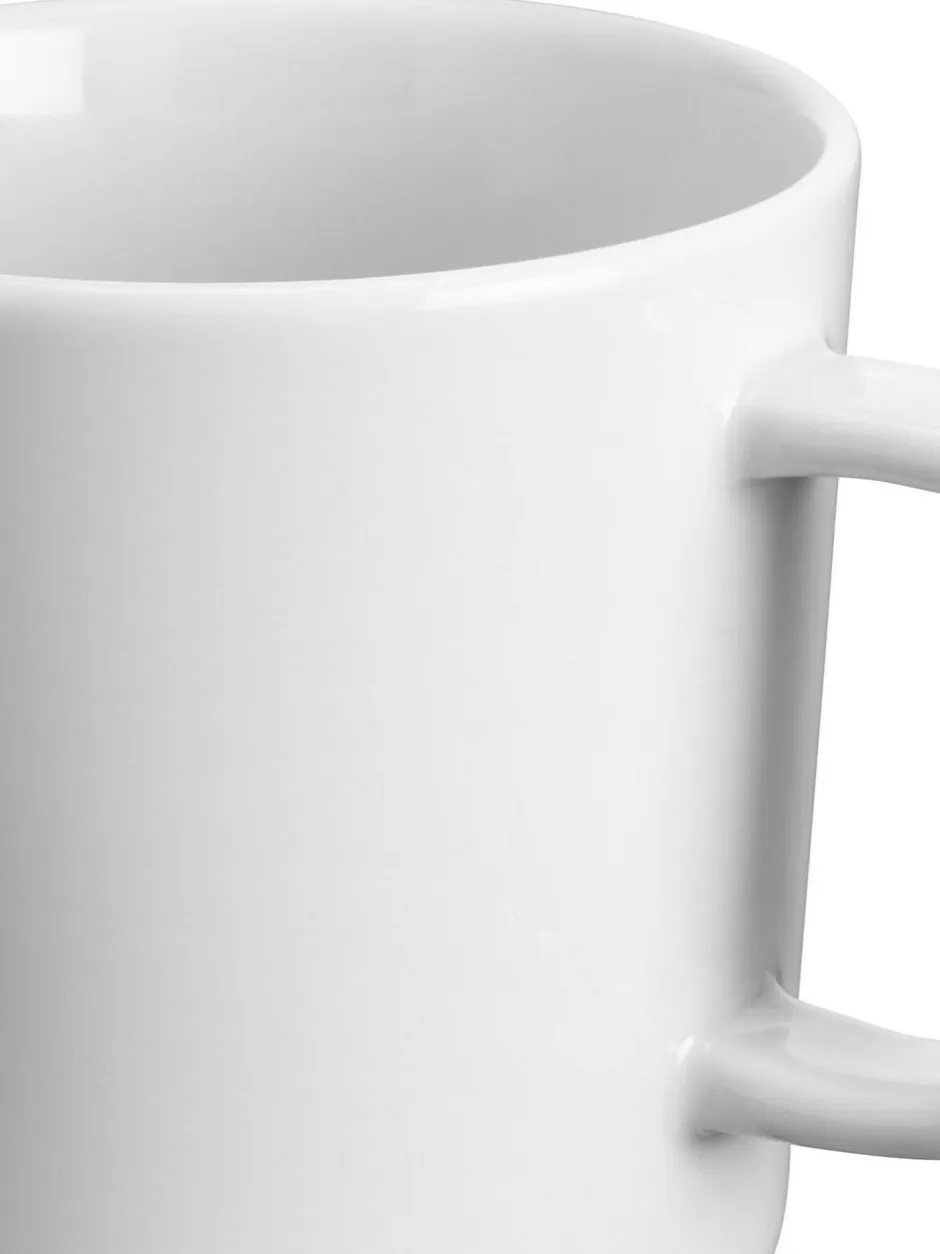 LSA International Set of 2 Collective Mugs 370ml White