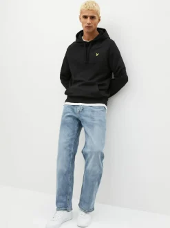 Lyle & Scott Black Pullover Hoodie Best