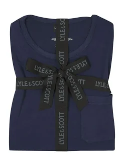 Lyle & Scott Lorenzo Sleep Shorts Set Blue New