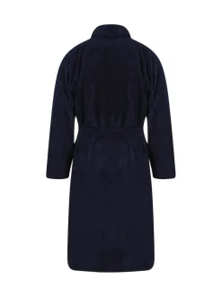 Lyle & Scott Denim Blue Dressing Gown Clearance