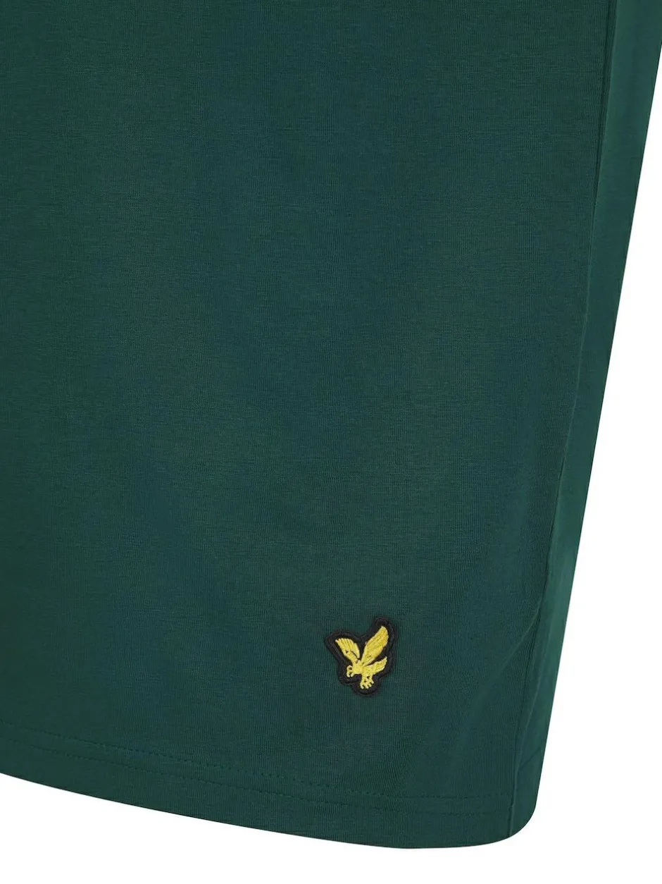 Lyle & Scott Green Cash Loungewear Set Best