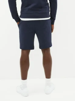 Lyle & Scott Cotton Jersey Shorts Navy Sale