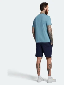 Lyle & Scott Cotton Jersey Shorts Navy Sale