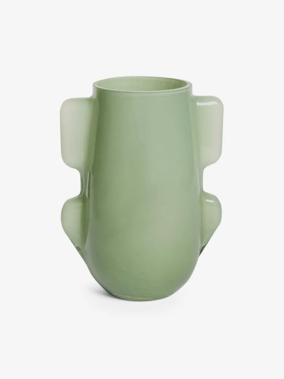 MADE.COM Green Mira Glass Vase Outlet