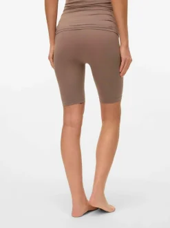 Mamalicious Maternity Seamless Leggings Brown Sale