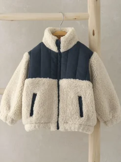 Mamas & Papas 100% Cotton Jacket Blue Discount