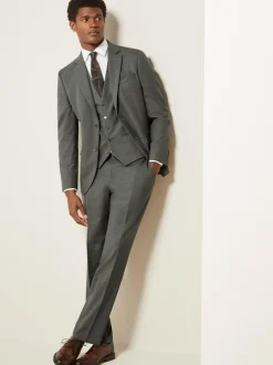 Next Slim Fit Motionflex Stretch Suit Jacket Marl Green Online