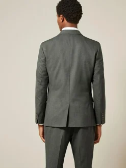Next Slim Fit Motionflex Stretch Suit Jacket Marl Green Online