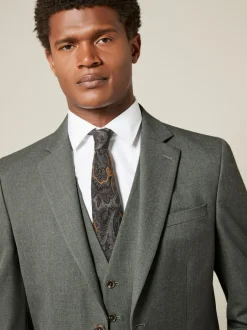 Next Slim Fit Motionflex Stretch Suit Jacket Marl Green Online