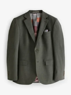 Next Slim Fit Motionflex Stretch Suit Jacket Marl Green Online