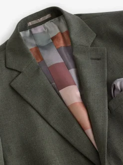 Next Slim Fit Motionflex Stretch Suit Jacket Marl Green Online