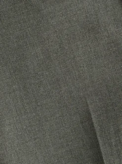 Next Slim Fit Motionflex Stretch Suit Trousers Marl Green New