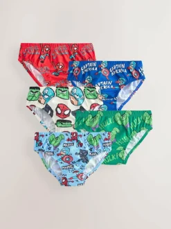 Next Briefs 5 Pack (1.5-10yrs) Marvel Outlet