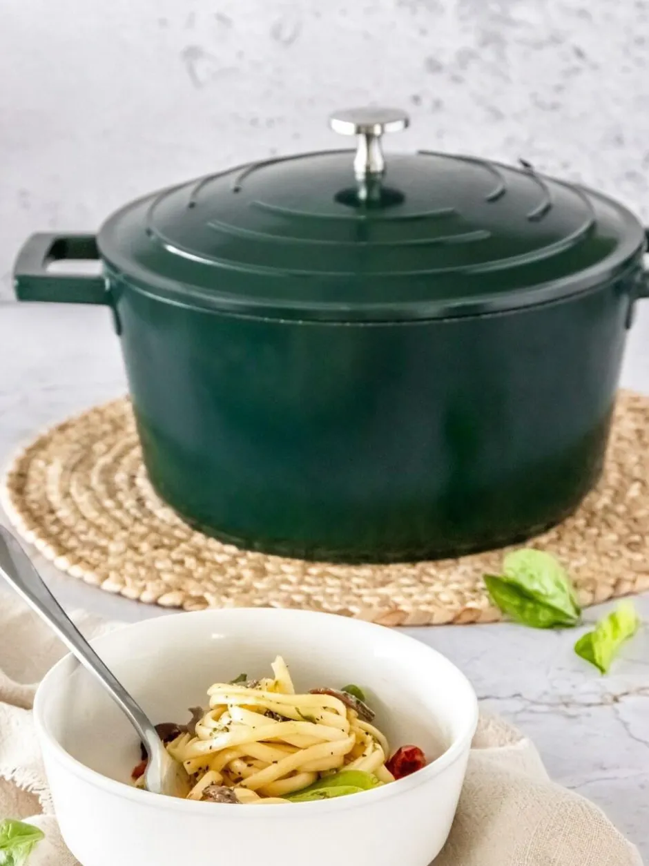 Masterclass Cast Aluminium 2.5L Casserole Dish Green Outlet