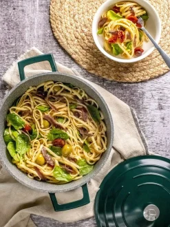 Masterclass Cast Aluminium 2.5L Casserole Dish Green Outlet