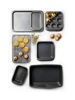 Masterclass Grey Stacking 7 Piece Bakeware Set Online