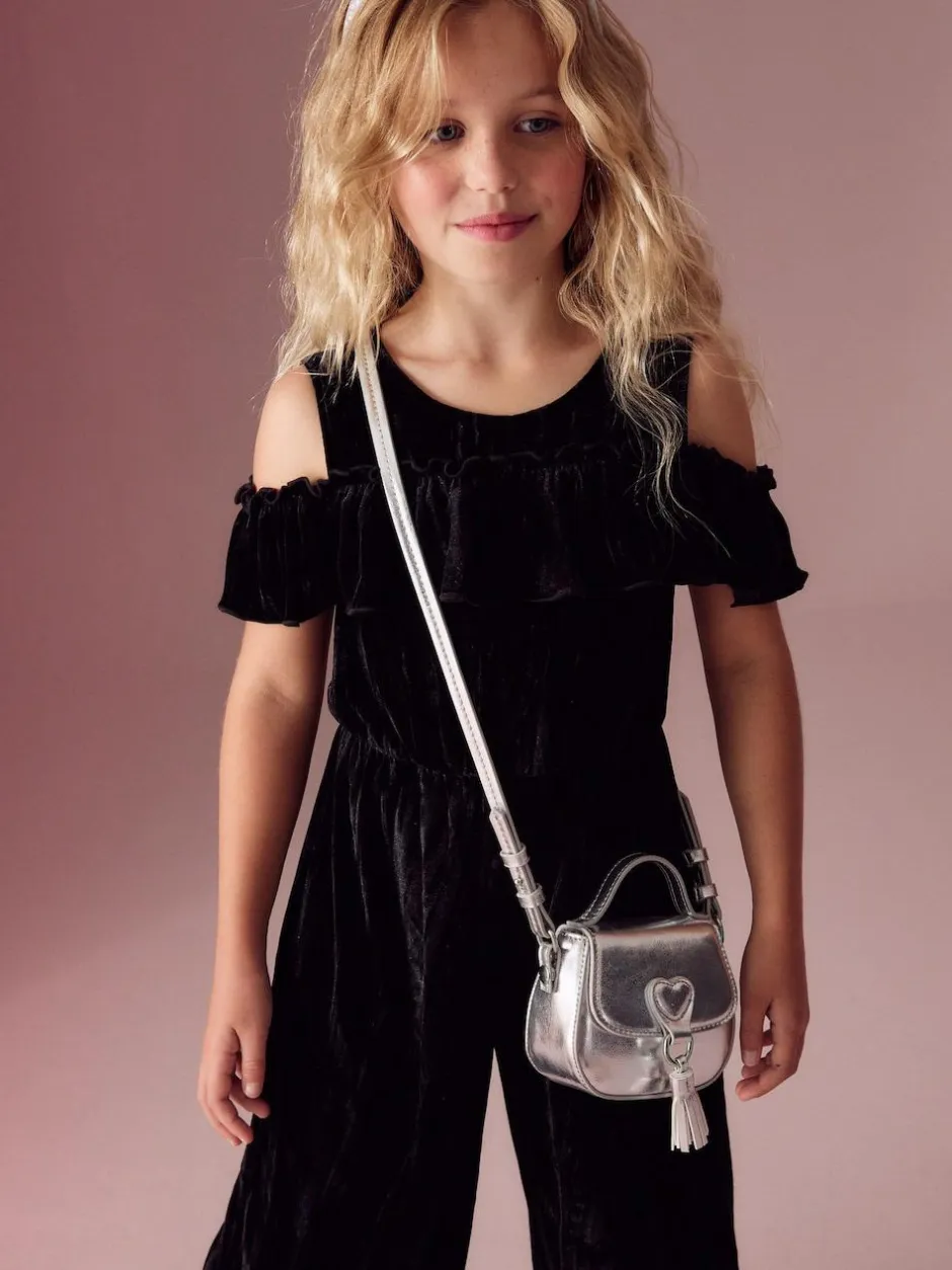 Next Western Cross-Body Bag Metallic