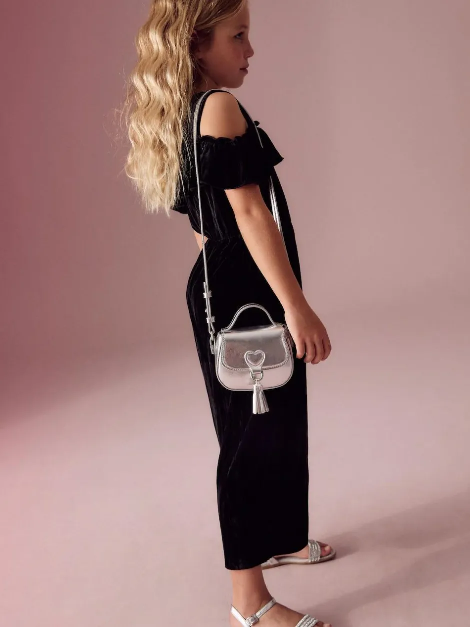 Next Western Cross-Body Bag Metallic