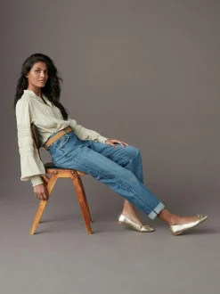 Next Boyfriend Jeans Mid Blue Online