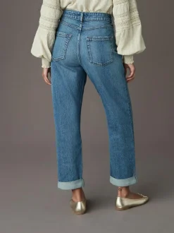 Next Boyfriend Jeans Mid Blue Online