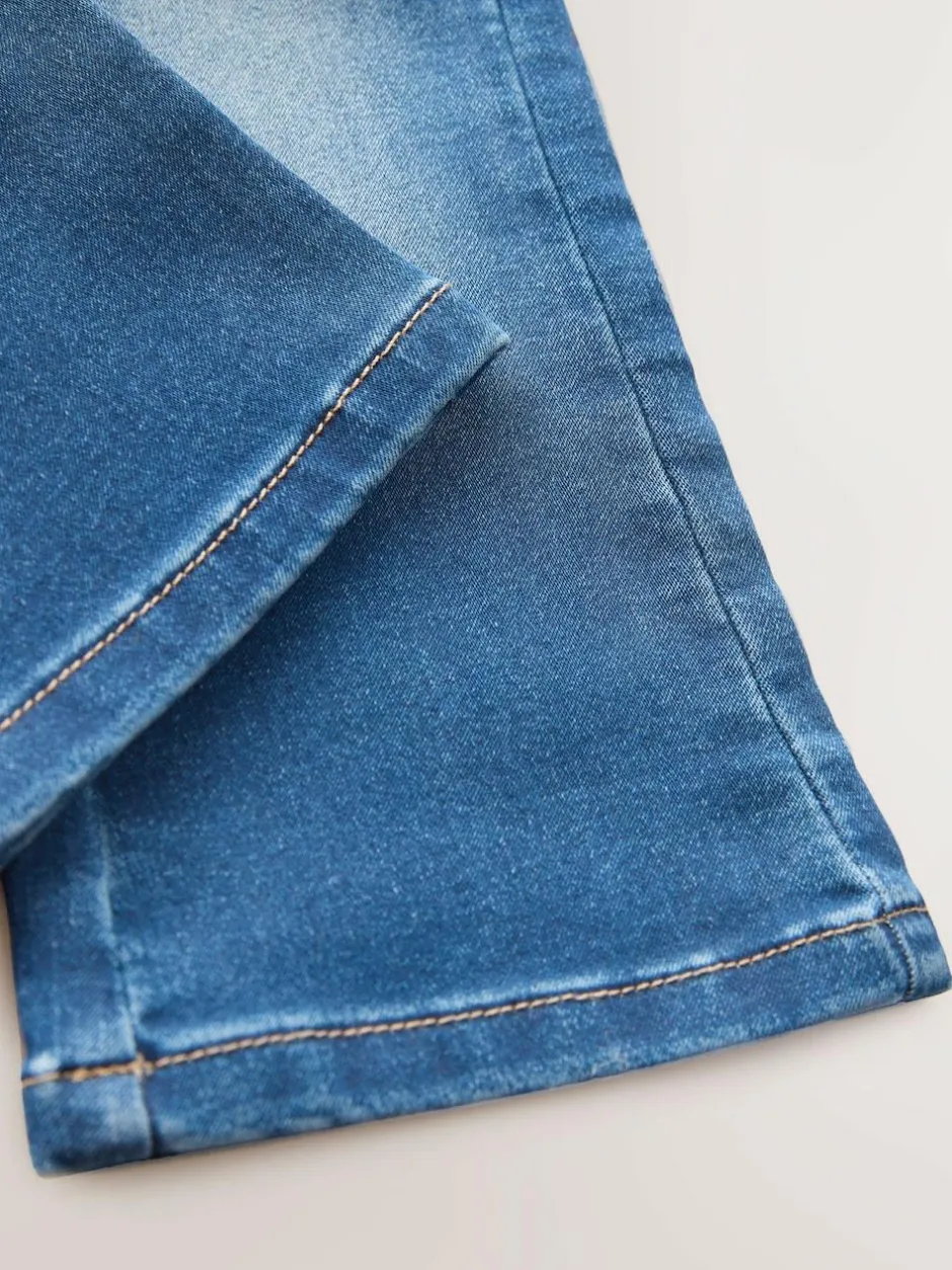 Next Flare Jeans (3mths-7yrs) Mid Blue Denim New
