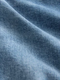 Next Mid Blue Denim Hourglass Mid Rise Stretch Slim Jeans Outlet