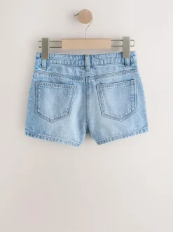 Next Mid Blue Denim Shorts (3-16yrs) Best
