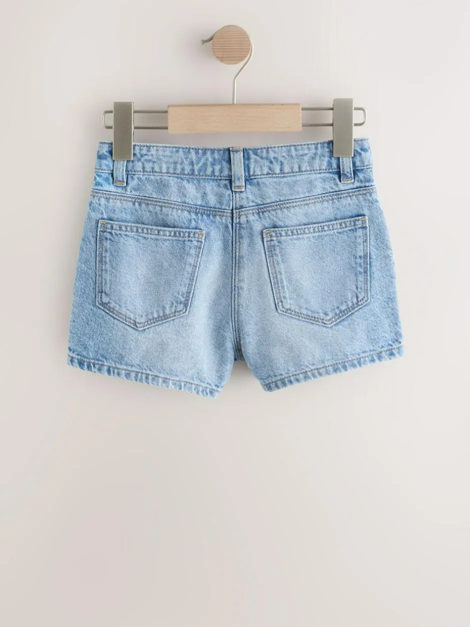 Next Mid Blue Denim Shorts (3-16yrs) Best