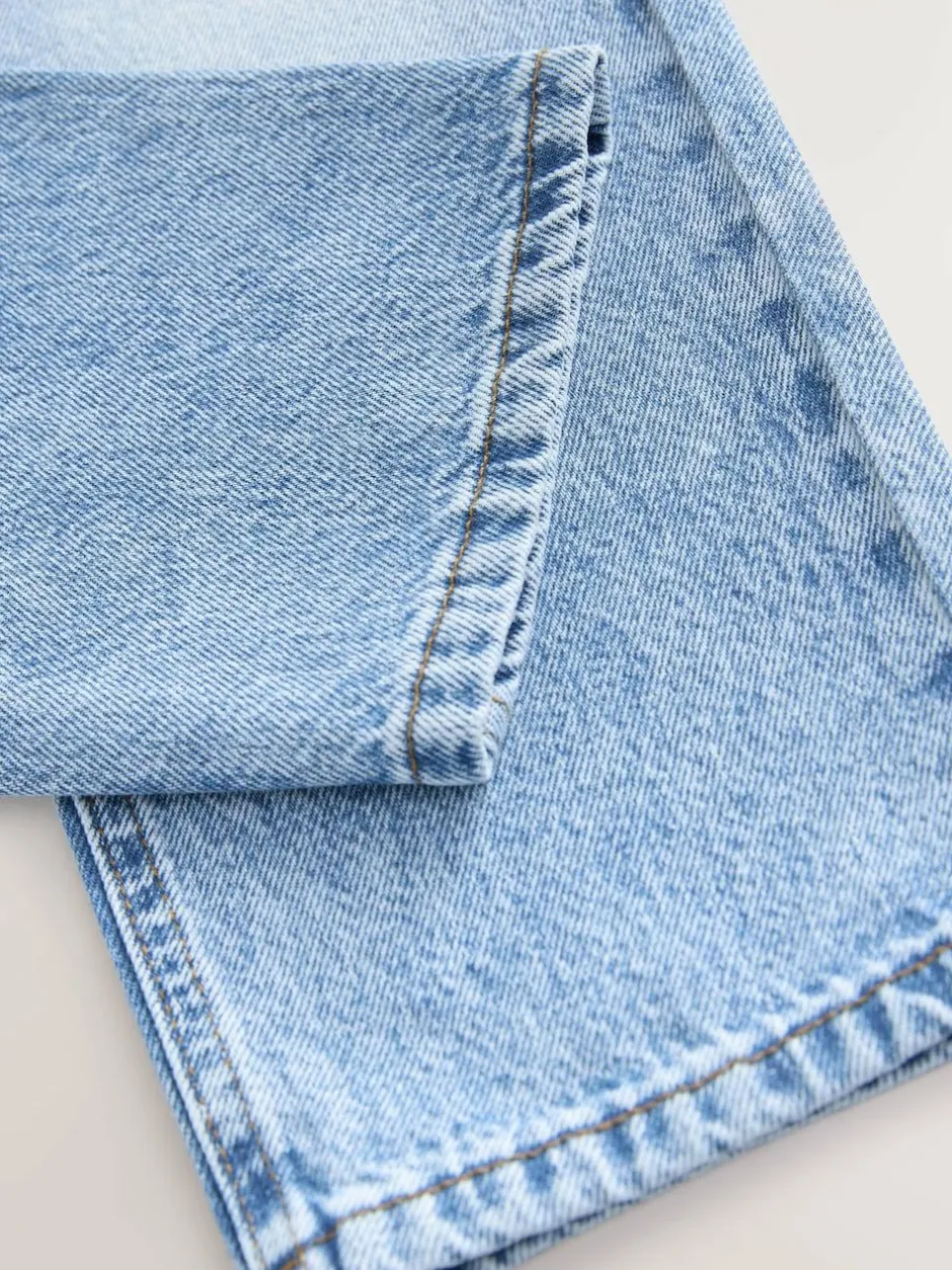 Next Straight Leg Jeans (3-16yrs) Mid Blue Denim Online