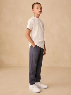 Next Premium Regular Fit Joggers (3-16yrs) Mid Blue Online