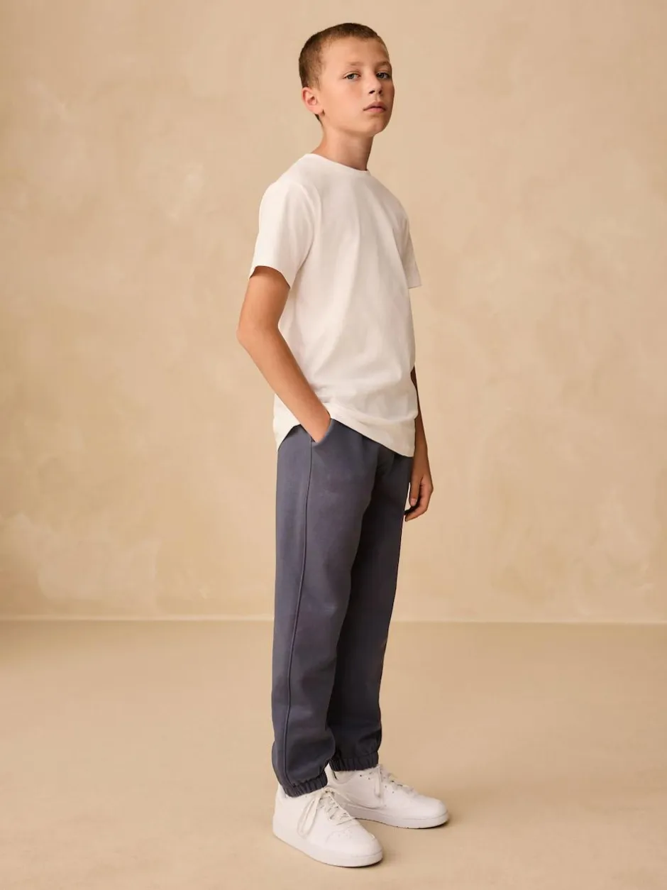 Next Premium Regular Fit Joggers (3-16yrs) Mid Blue Online