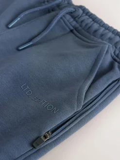 Next Premium Regular Fit Joggers (3-16yrs) Mid Blue Online