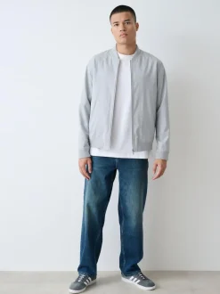 Next Relaxed Fit Authentic Stretch Denim Jeans Mid Blue Discount