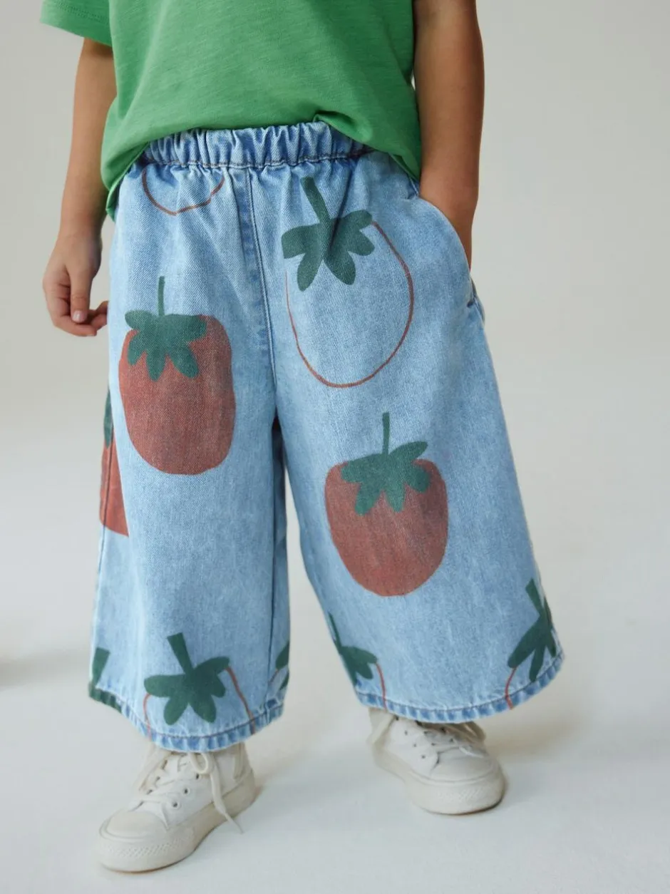 Next Mid Blue Tomato Printed Jeans (3mths-7yrs) Best