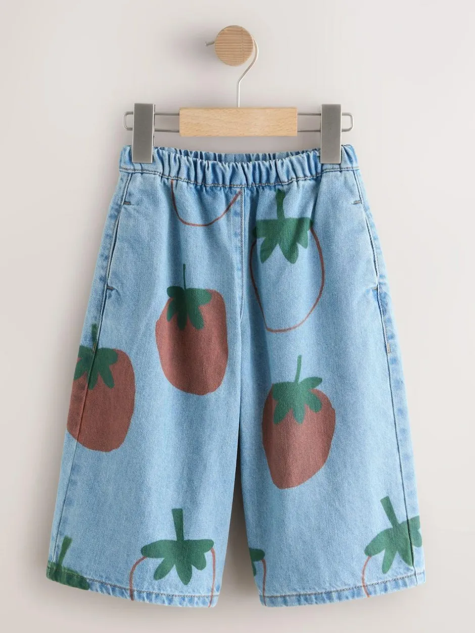 Next Mid Blue Tomato Printed Jeans (3mths-7yrs) Best