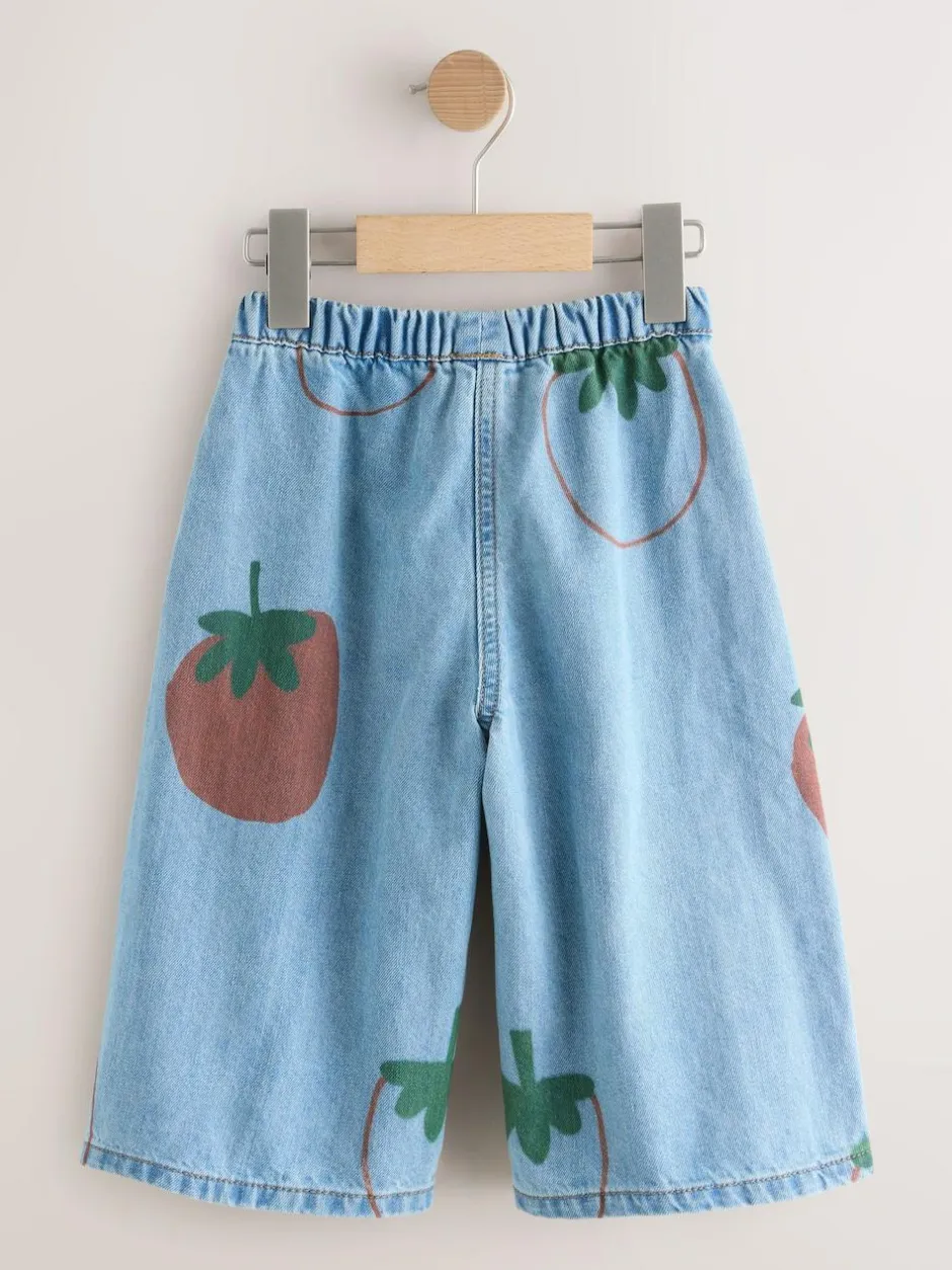 Next Mid Blue Tomato Printed Jeans (3mths-7yrs) Best