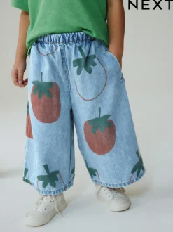 Next Mid Blue Tomato Printed Jeans (3mths-7yrs) Best