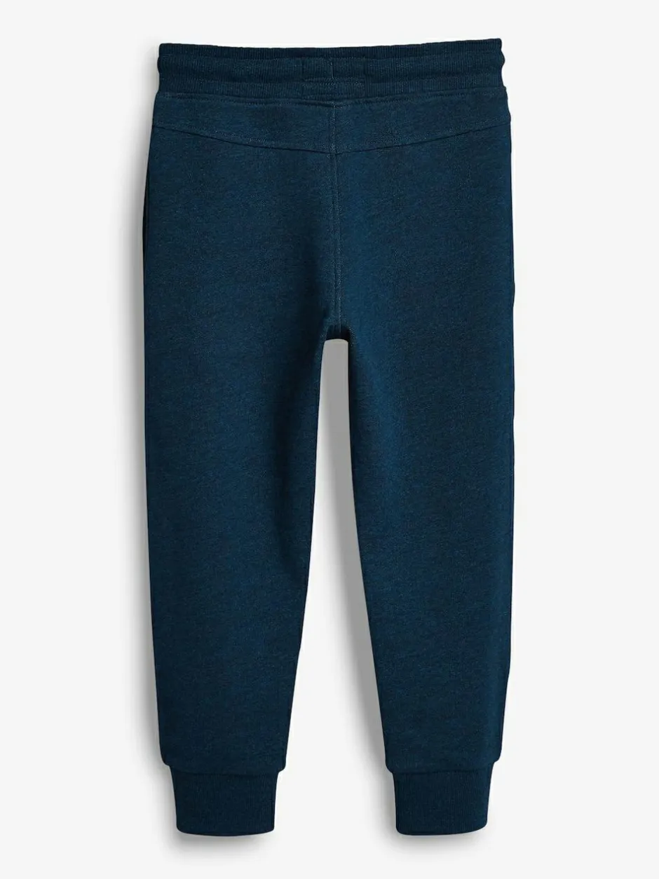 Next Mid Blue/Navy Slim Fit Joggers 2 Pack (3-16yrs) Best