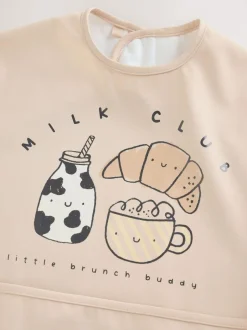 Next Milk Club Weaning And Feeding Sleeved Bib Outlet