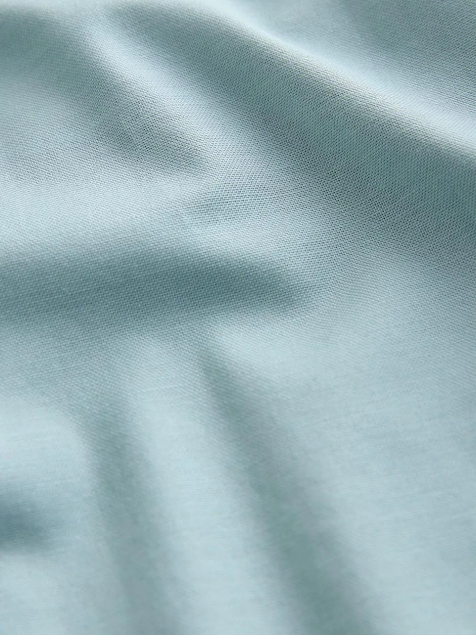 Next Mineral Green Logo Short Sleeve Cotton Rich Oxford Shirt (3-16yrs) Discount