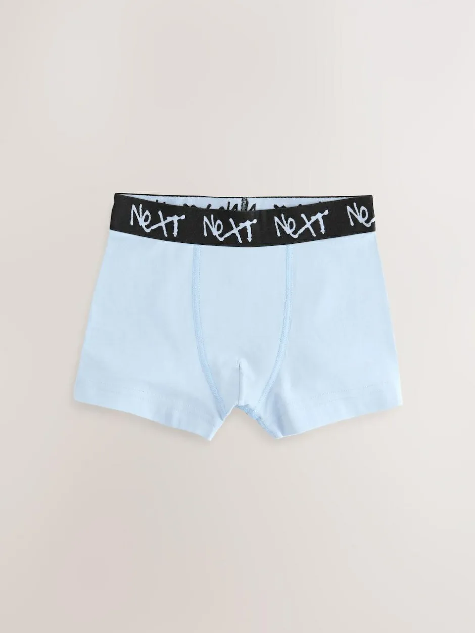 Next Mineral Multi with Black Waistband Trunks 7 Pack (2-16yrs) Discount