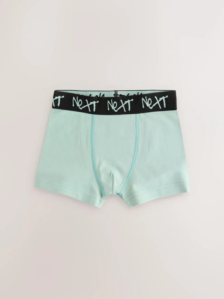 Next Mineral Multi with Black Waistband Trunks 7 Pack (2-16yrs) Discount