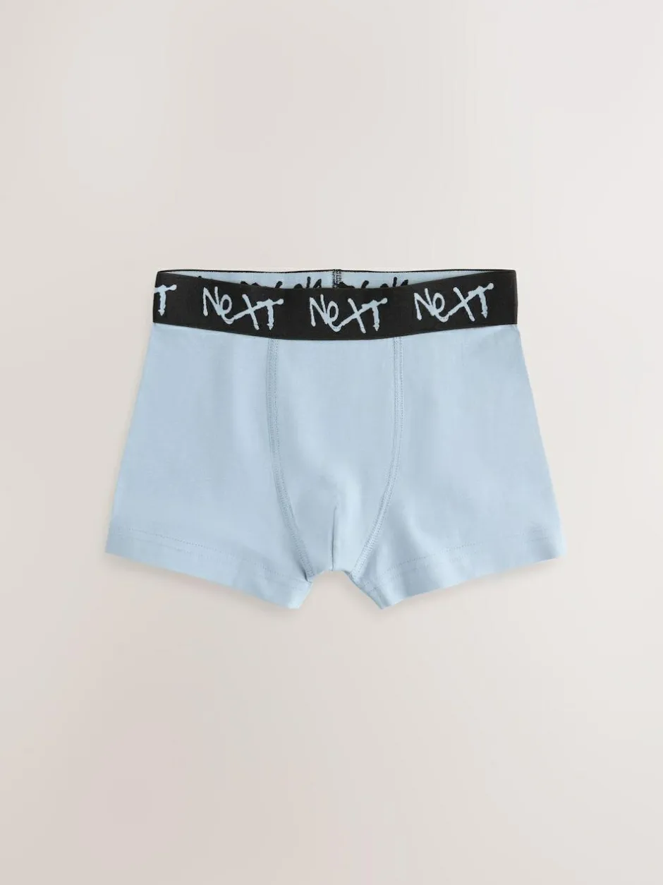 Next Mineral Multi with Black Waistband Trunks 7 Pack (2-16yrs) Discount