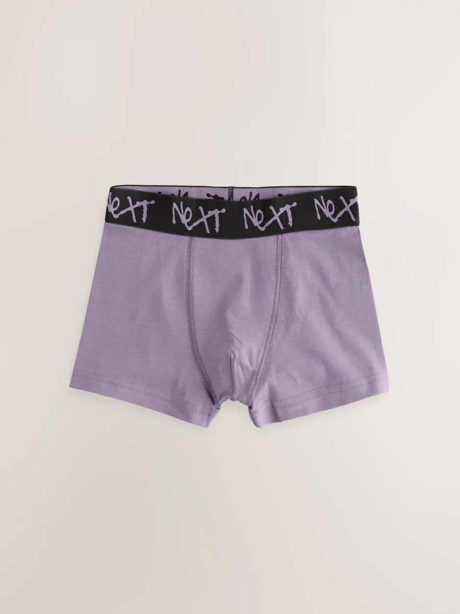 Next Mineral Multi with Black Waistband Trunks 7 Pack (2-16yrs) Discount